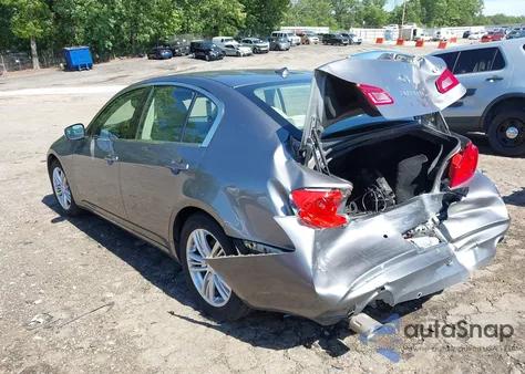 2011 Infiniti G37 Journey z USA, uszkodzony, nr VIN JN1CV6APXBM506124